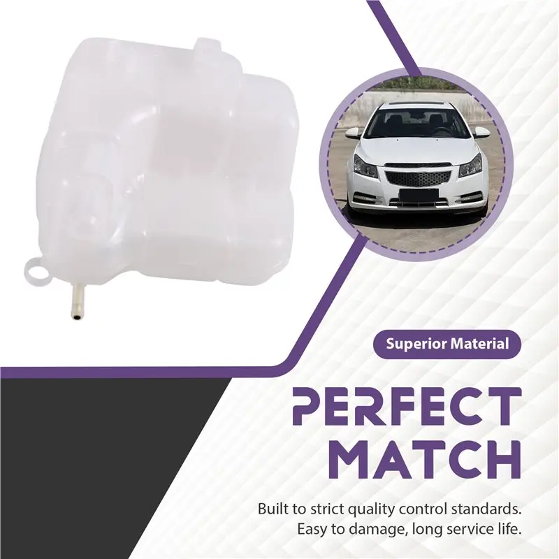 A10E-13256823 Engine Coolant Reservoir Radiator Expansion Tank For 2012-2018 Buick Verano Cascada 10-16 Chevy Cruze Orlando