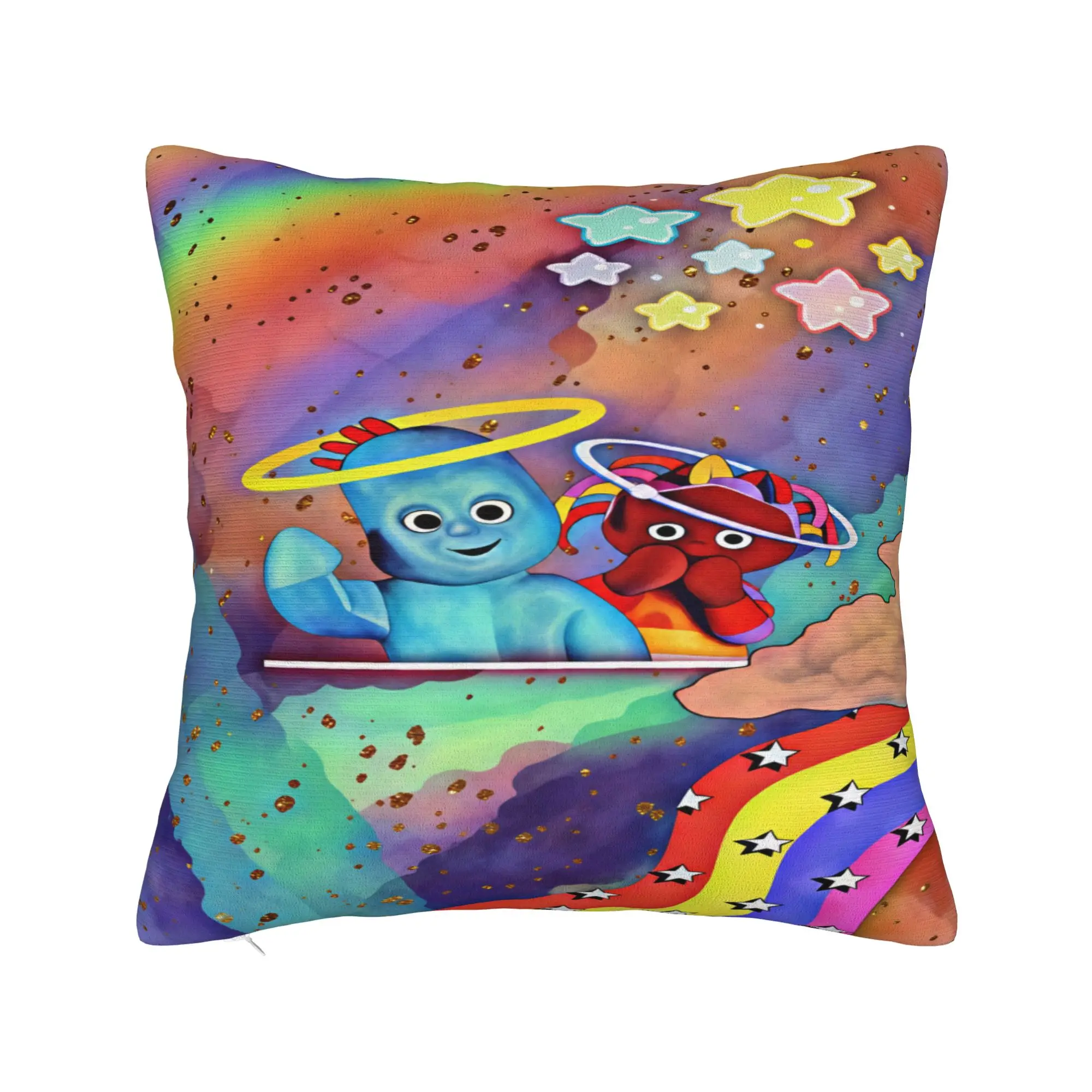 The Haahoos In the night garden Pillow Cover  Funny Pillow Case For Living Room Chair Design Pillowcases Gift