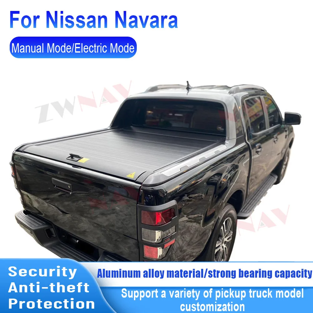 For Nissan Navarre NP300  Pickup Car Back Cover Gantry Roller Shutter Pickup Back Cover Trunk Modification Accessory Waterproof