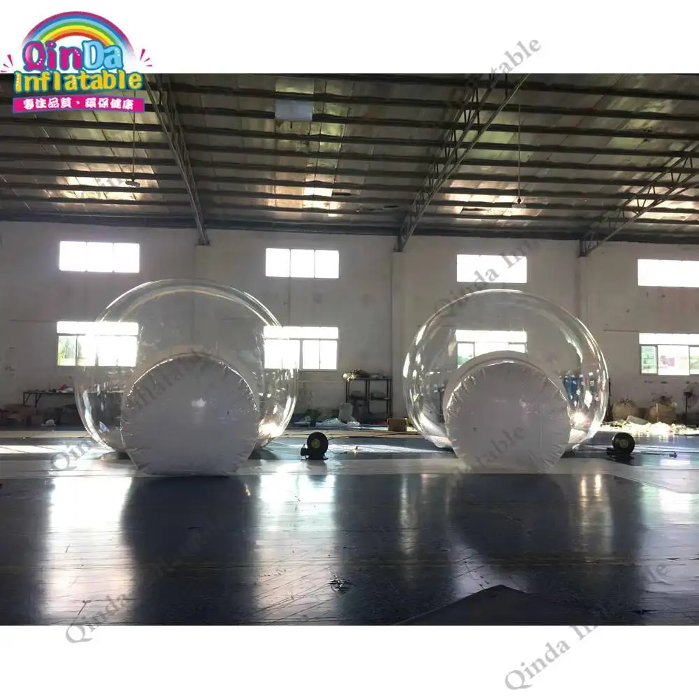 

Outdoor Transparent Inflatable Air Dome Tents,free Air Blower Inflatable Hotel Bubble Tent For Sale