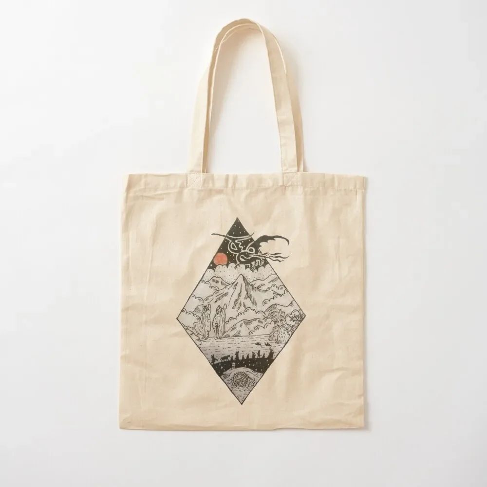 Let's go on an adventure! Tote Bag bags woman 2025 shopping trolley bag Shopping bags Eco bag