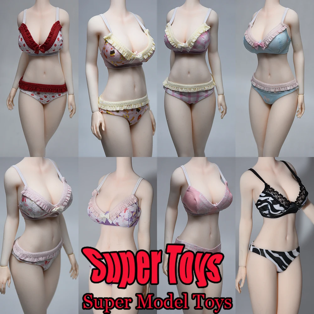 

In Stock 17 Style 1/6 Scale Female Soldier Clothes Accessory Printed Underwear For 12-inches TBL Action Figure Model Doll
