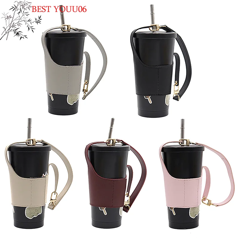 غطاء كوب جلدي عازل للحرارة، حق - مراجعة Coffee Equipment Bag وسعره
