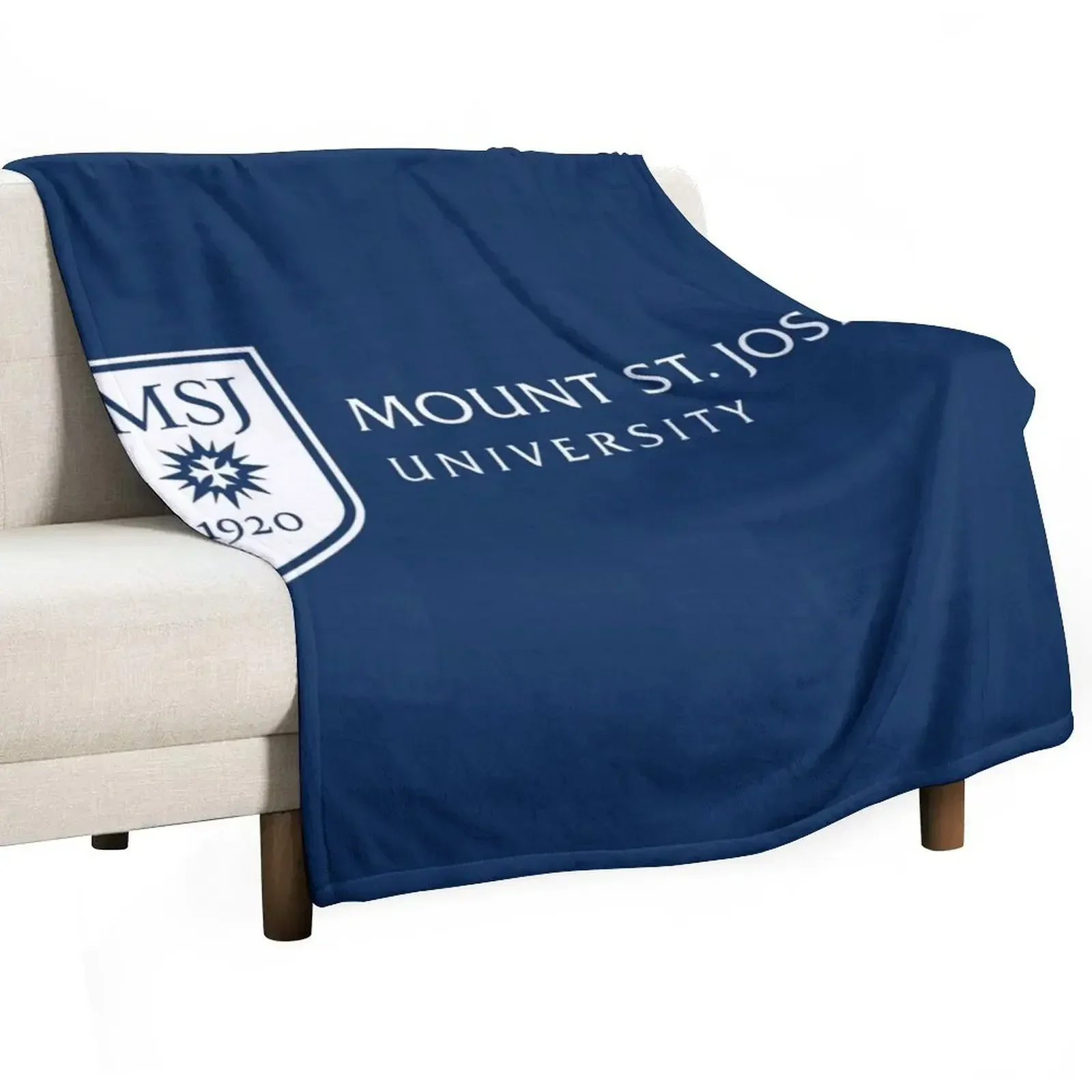 

The Mount St. Joseph University Throw Blanket christmas decoration Plaid Thin Soft Plush Plaid Blankets