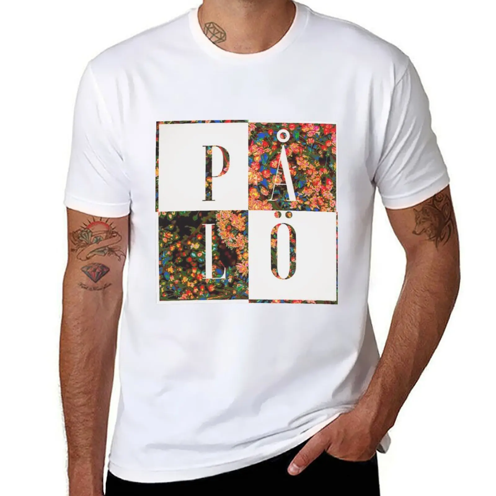 

P  L  (Nature Version) T-Shirt man t shirts graphic t shirt personalised