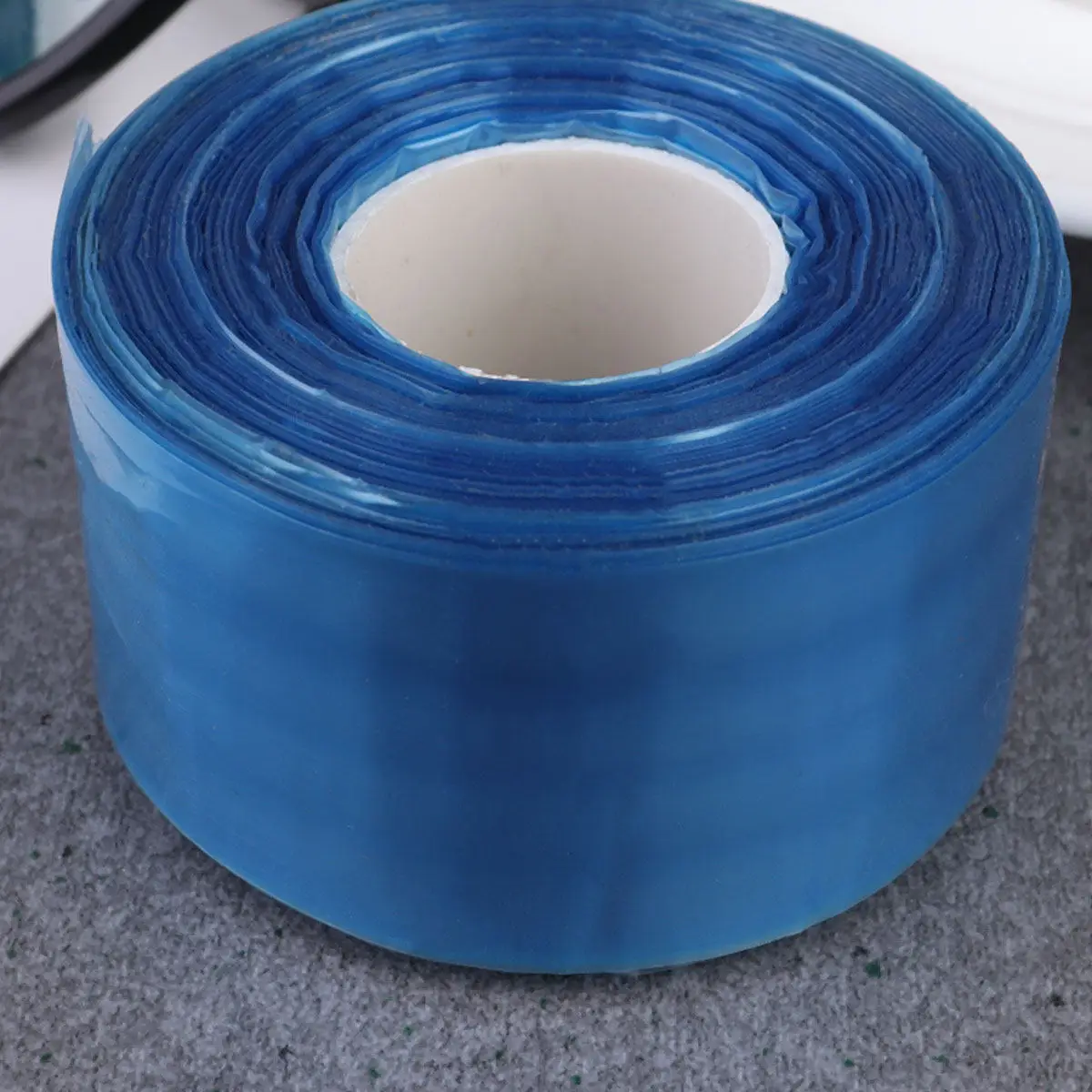 

200 шт. одноразовые пластиковые защитные накладки на дужки очков для окрашивания волос, предотвращающие пачкание очков, для использования в салонах, синие