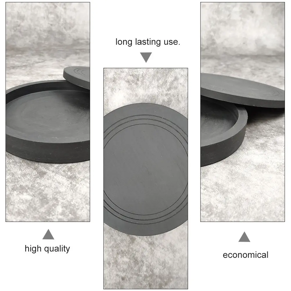 4 Inch Traditional Black Inkstone with Cover for Calligraphy and Painting Smooth Inner Surface Easy Ink Grinding Portable