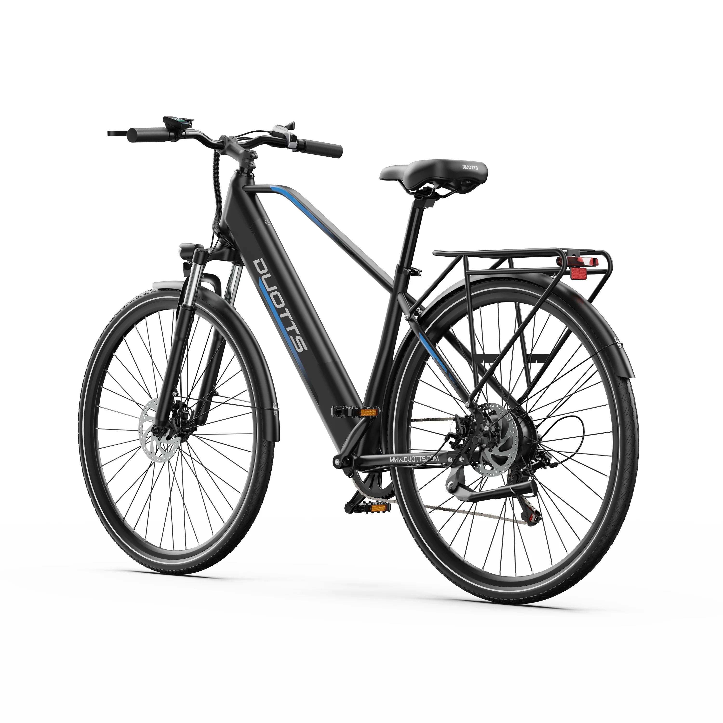 DUOTTS C29 Lite 27,5 Zoll Reifen Erwachsenen-Elektrofahrrad 250W City E-Bike 36V 13Ah Akku 7-Gang Elektrofahrrad – Detail 15