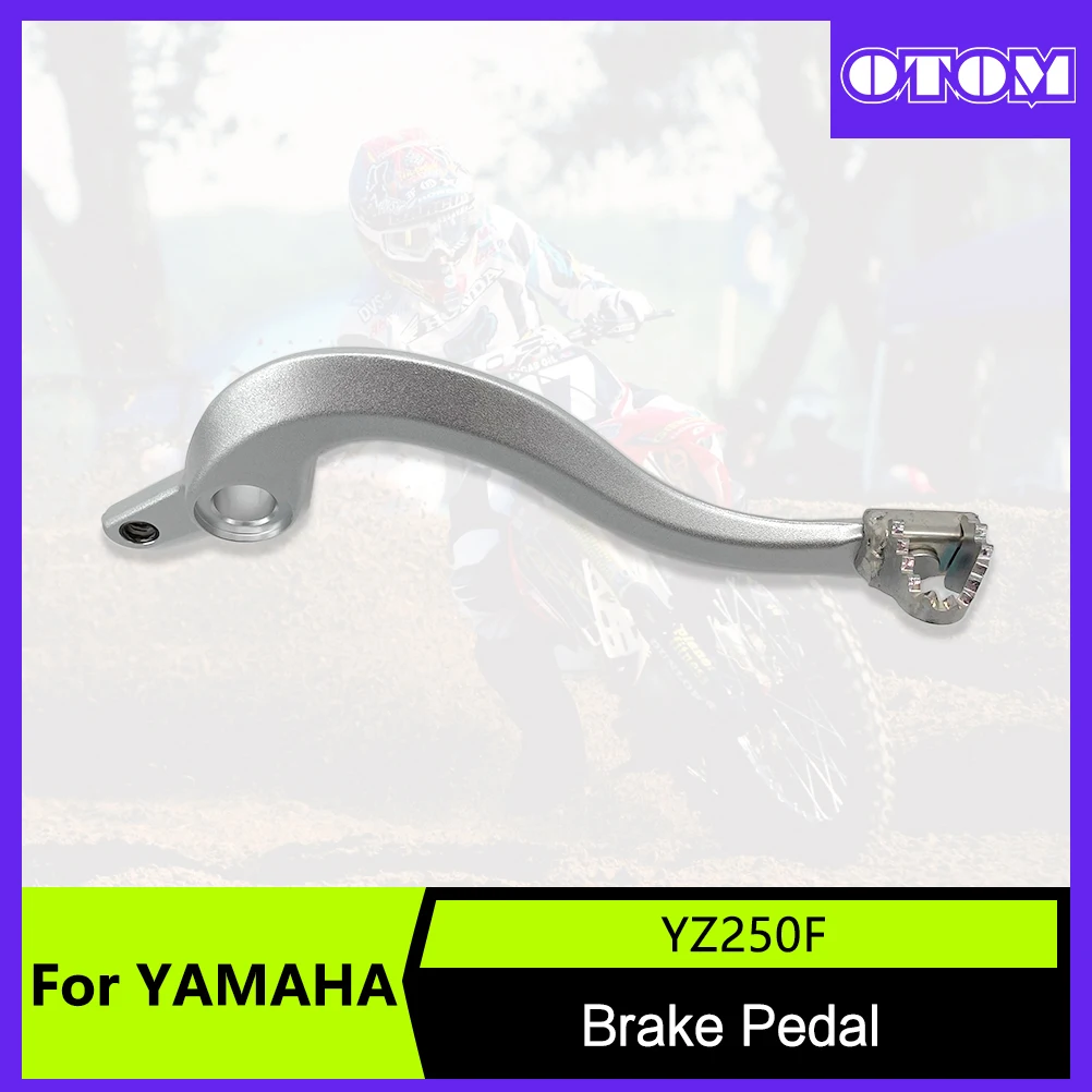 OTOM 2023 Motorcycle Rear Foot Brake Pedal Lever Assembly For YAMAHA YZ250F YZ250FX WR250F WR250FX YZ WR Dirt Bike Shifter Shift