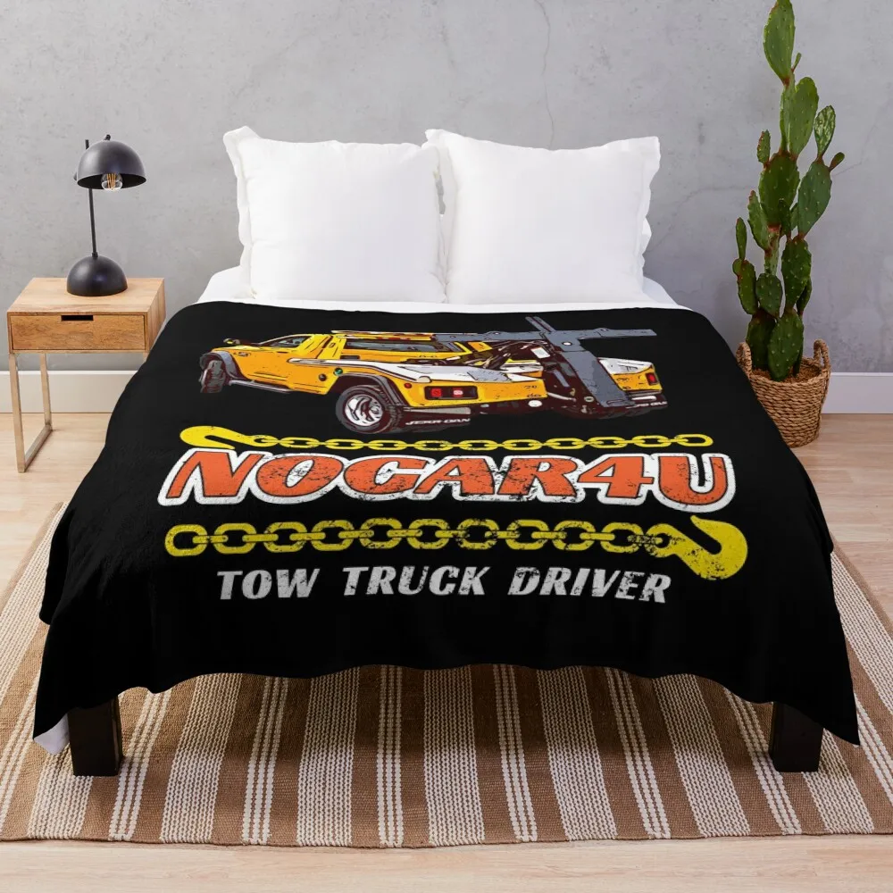 NOCAR4U Tow Truck Driver, Tow Truck Operator Throw Blanket christmas decoration Fluffys Large Plaid Blankets