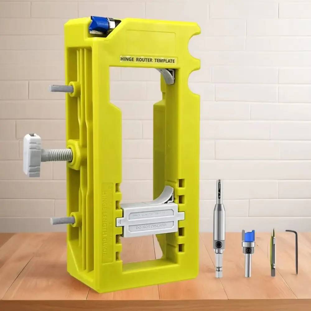 Accurate Scoring Door Kit Square or Round Plastic Door Mortise Tool Door Mount Stainless Steel Door Installation Kit