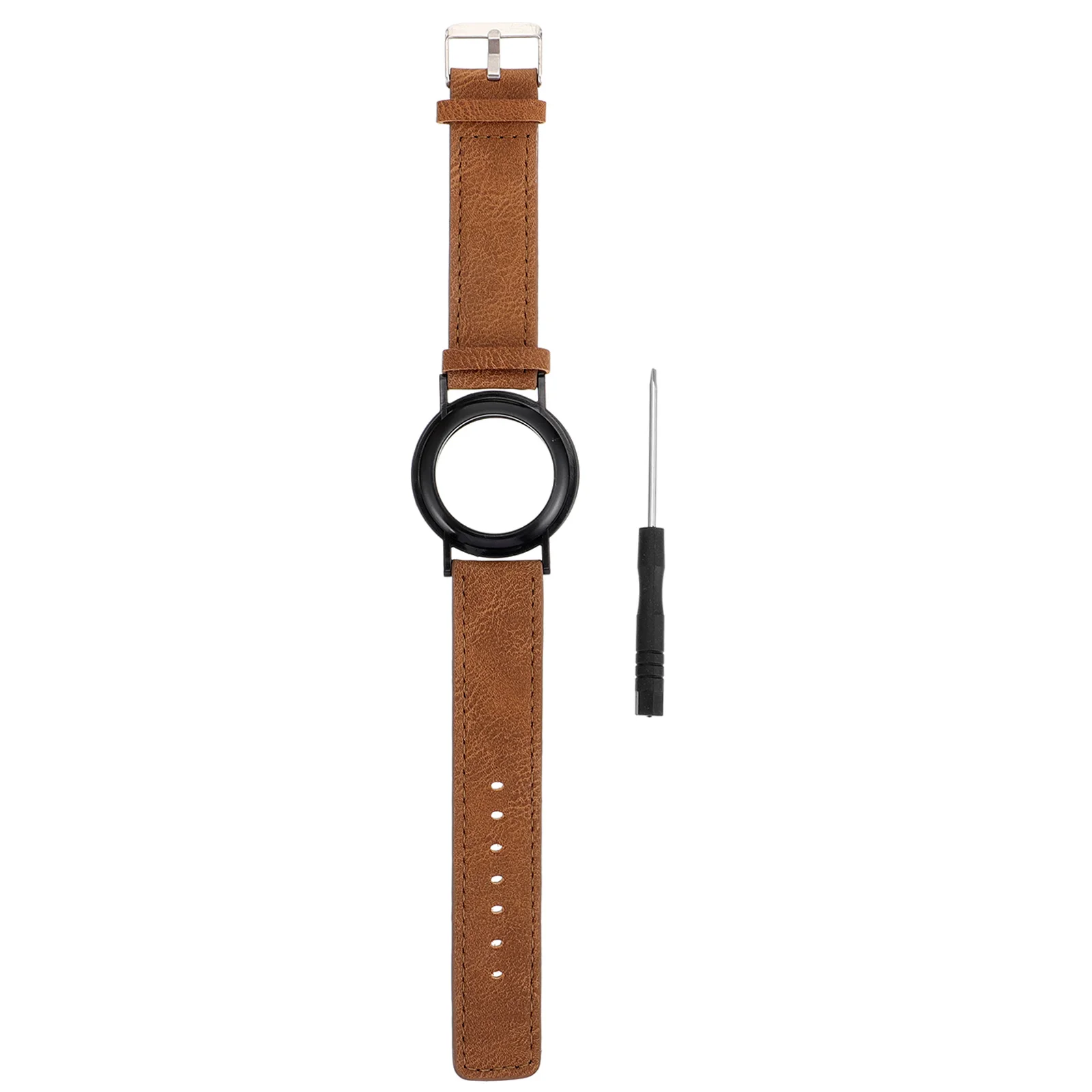 

Watch Band Hollow Circular Design Lightweight Breathable Flexible Wristband Protective Cover