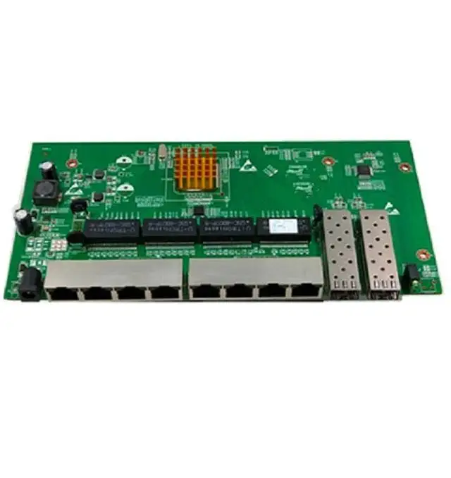 RTL8367s 8-Port Gigabit Reverse POE Switch with  2pcs SFP slots PCBA