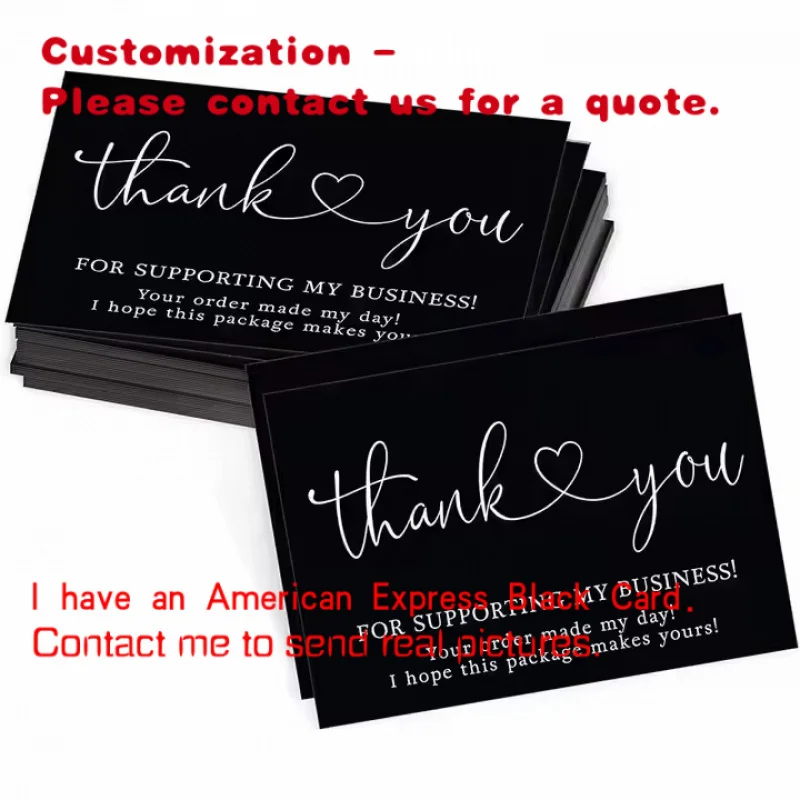 

custom.Customized Colorful Paper Thank You Cards, Custom Paper Cards, Business Cards