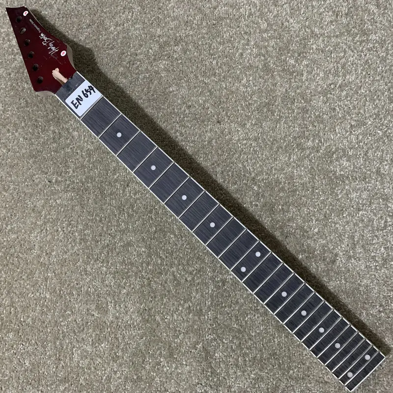 

EN654 HarleyBenton Genuine and Original 6 String Electric Guitar Neck 24 Frets Unfinished Version DIY with Damages Floyd Rose