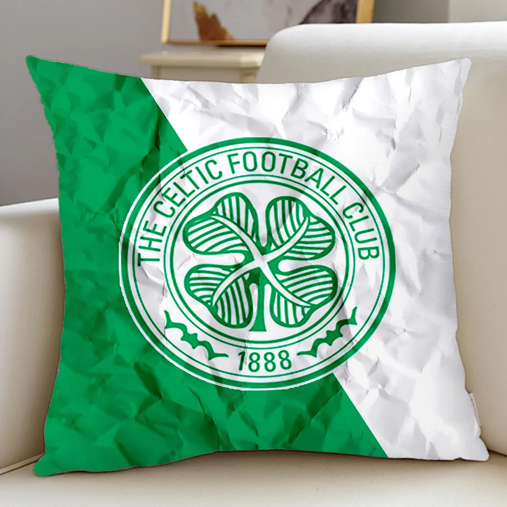 Home Decoration Football Sleeping Pillows Cover C-Celtic FCS Lisbon Lions Ornamental Pillow Covers Decorative Luxury Cushion