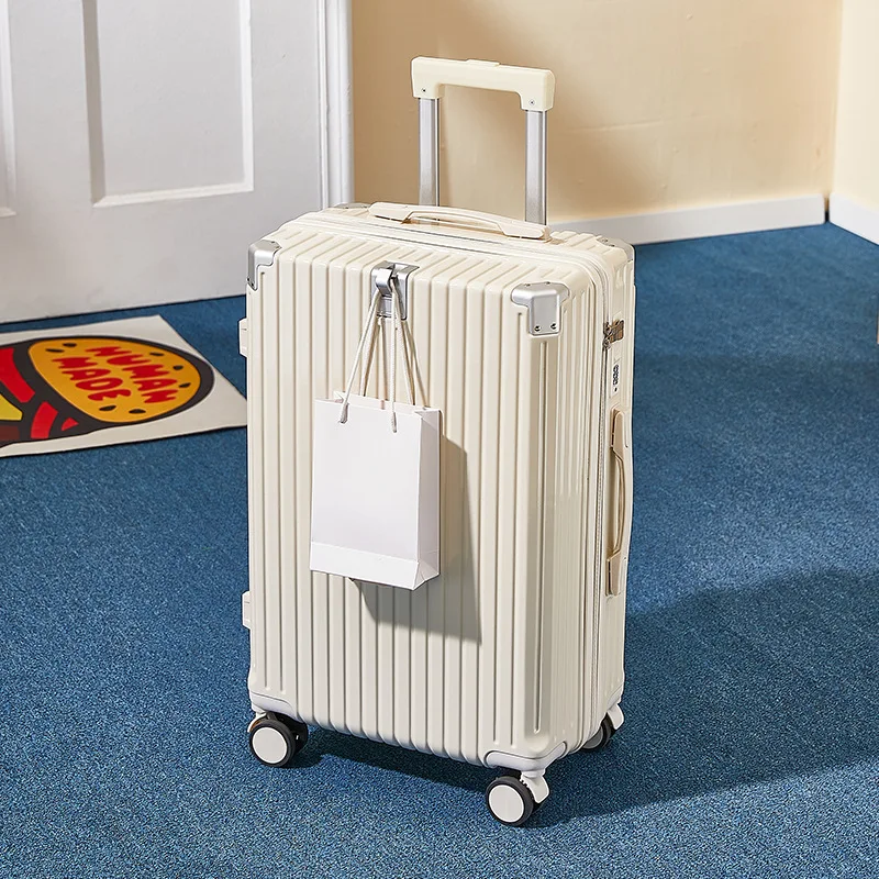 Bagage Trolley Case 20 22 24 26 28 "Inch Multifunctionele Draagbare Mute Duurzame Wachtwoord Reizen Koffers Universeel Wiel