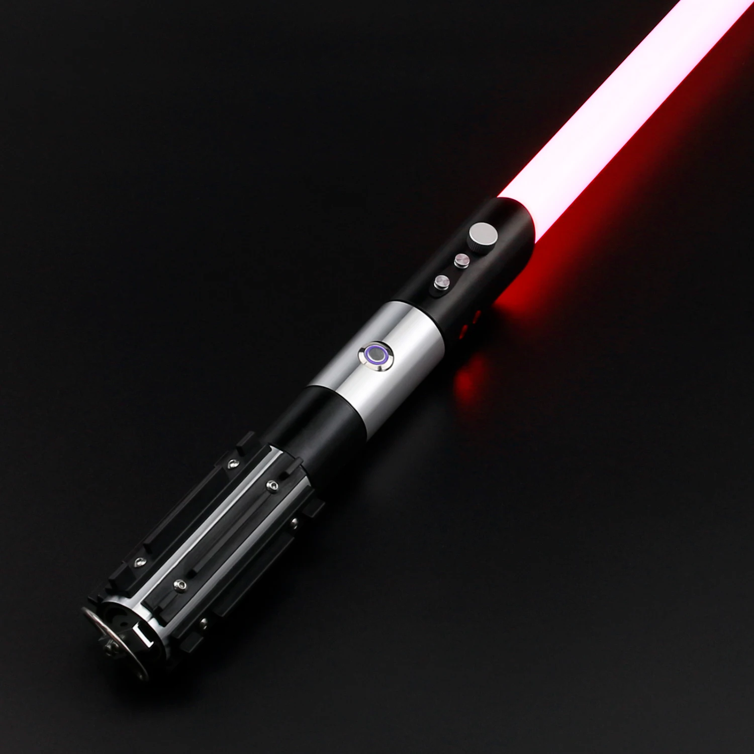 TXQS AnakinS RGB Pixel heavy dueling laser sword 27Sets Sounds Smooth Swing Metal Handle lightsaber Cosplay FOC jedi 12 Colors