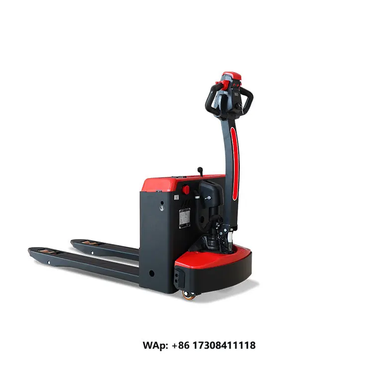 Electric Pallet Truck Forklift 1.5 Ton New Design Electric Hand Forklift with Lithium-Ion Battery and Polyurethane Tires