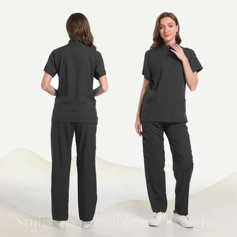 ชุดผ่าตัดทางการแพทย์สำหรับผู้หญิงชุดพยาบาลชุดผ่าตัดทางการแพทย์ใหม่สำหรับแพทย์ชุดผ่าตัดเสื้อผ้าเสริมความงาม