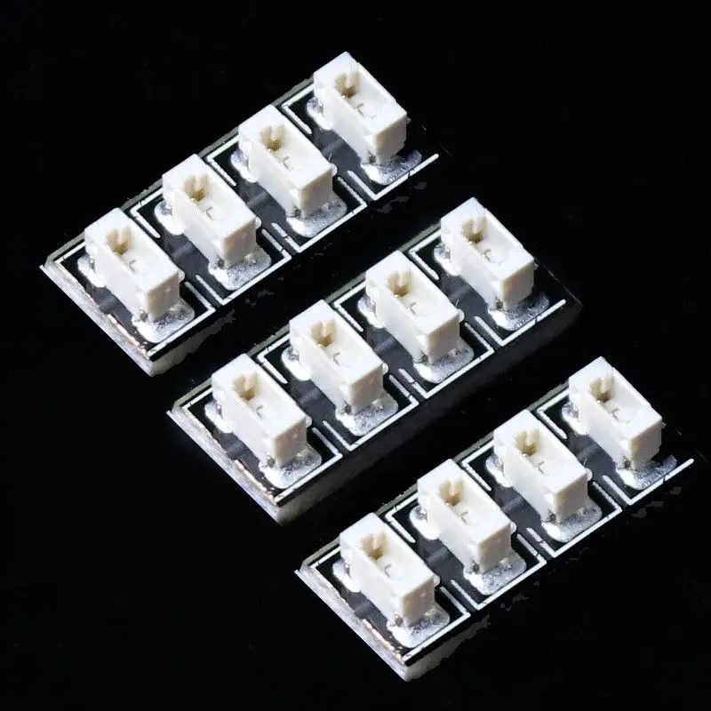 LED-Lichtzubehör, 3 Stück/Packung, für 0,8 mm 2-12-polige Schnittstellen-Erweiterungsplatine, kompatibel mit Bausteinmodellen