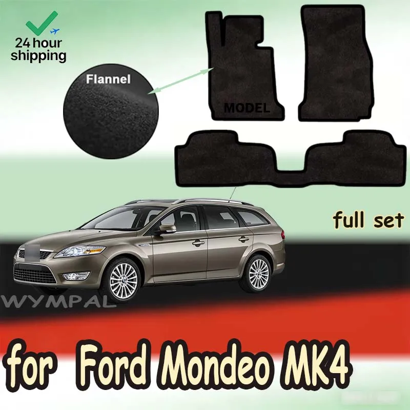 tapis-avant-en-velours-suede-nylon-pour-ford-mondeo-mk4-liftback-berline-break-2007-2012--noir