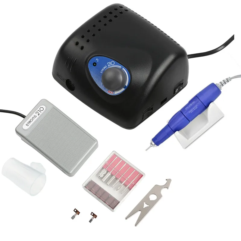 Taladro eléctrico para manicura y pedicura, 2019, 102L, novedad, 210