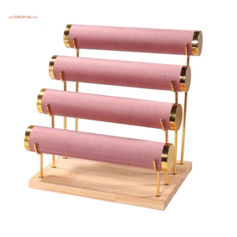 Solid Bracelet Display Stand Convenient Jewelry Rack Bracelet Storage Holder Material for Bracelets Watches