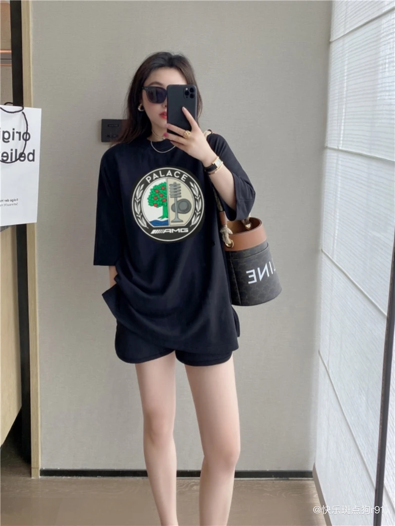 Mercedes Benz Color Pattern Car Culture Modification Enthusiasts AMG A45 C63T-shirt Short Sleeve Original Clothes O Neck Unisex