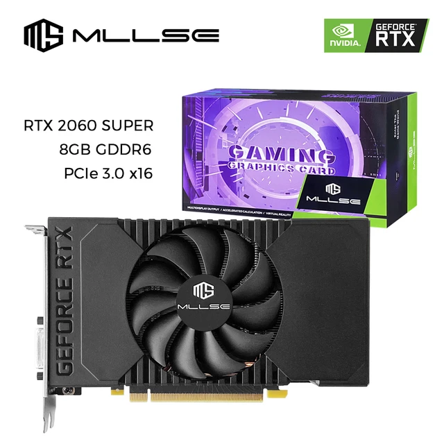 Cheapest MLLSE Graphics Card NVIDIA GeForce RTX 2060 SUPER 8GB GDDR6 256  bit PCIe 3.0 x16 Gaming GPU Desktops Placa Видеокарта - AliExpress 7