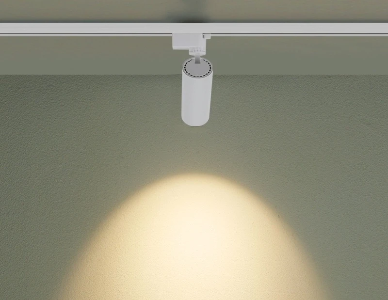 

Track light led spotlight, surface decoration, living room, background wall, household, three-color, anti-glare, slide