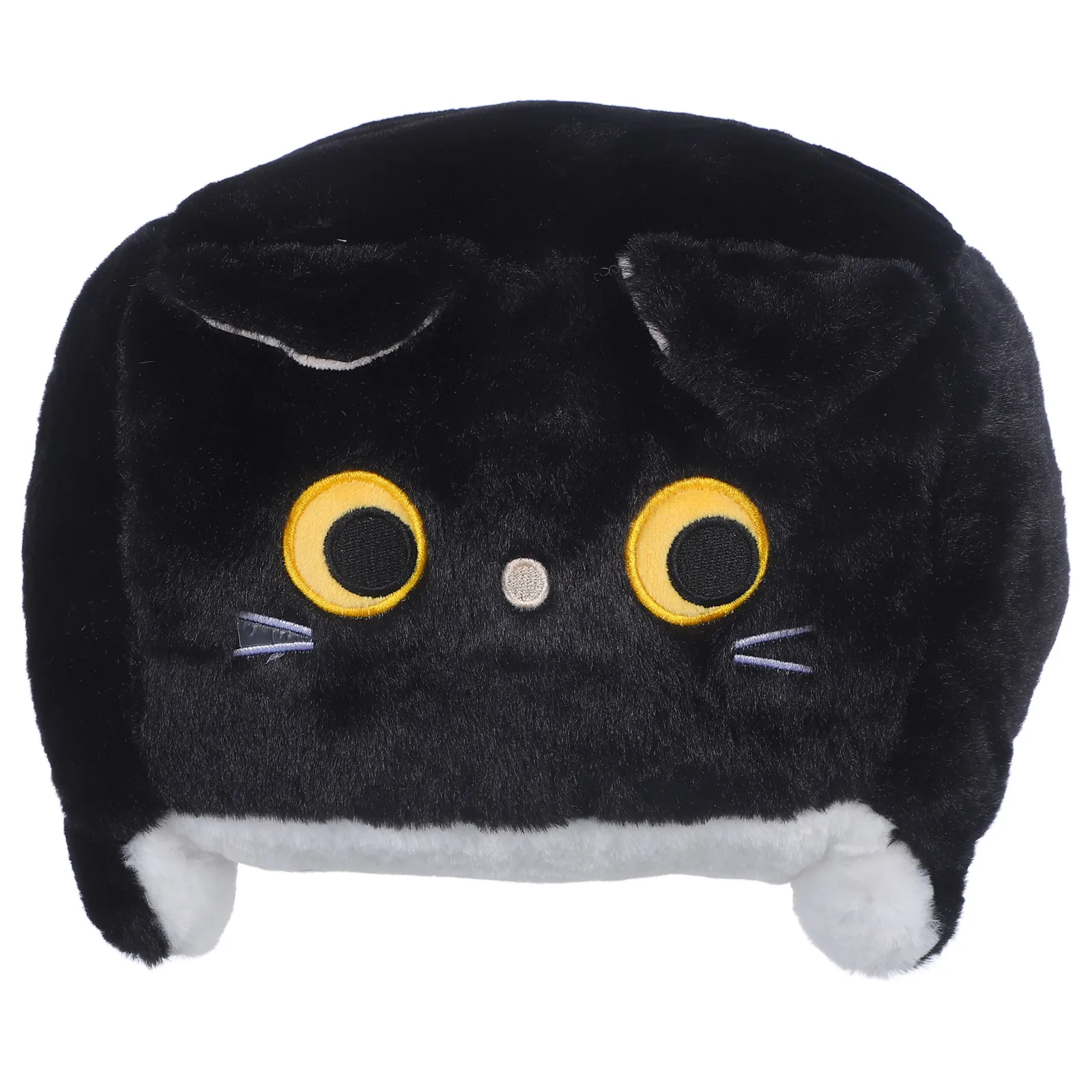 

Cat Toy Square Toys Stuffed Cute Animal Kitten Funny Children Black Cartoon Plushies