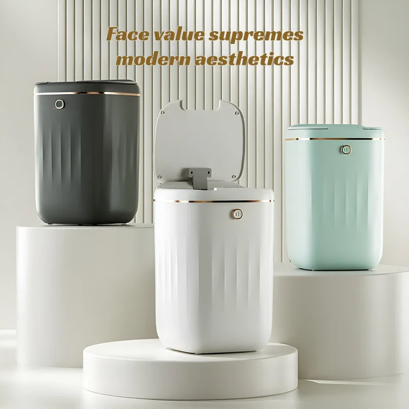 

【 20L 】 Household intelligent sensing large capacity automatic garbage bin Rechargeable bathroom IPX