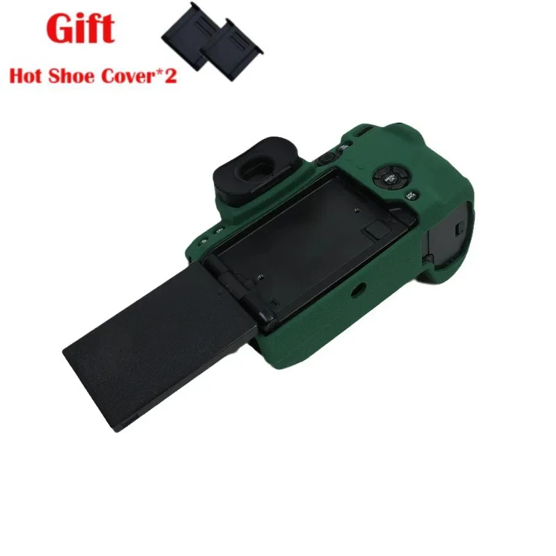 

Rubber Soft Silicone Case for Fujifilm X-H2 XH2 Camera bag Case + Hot Shoe Cover