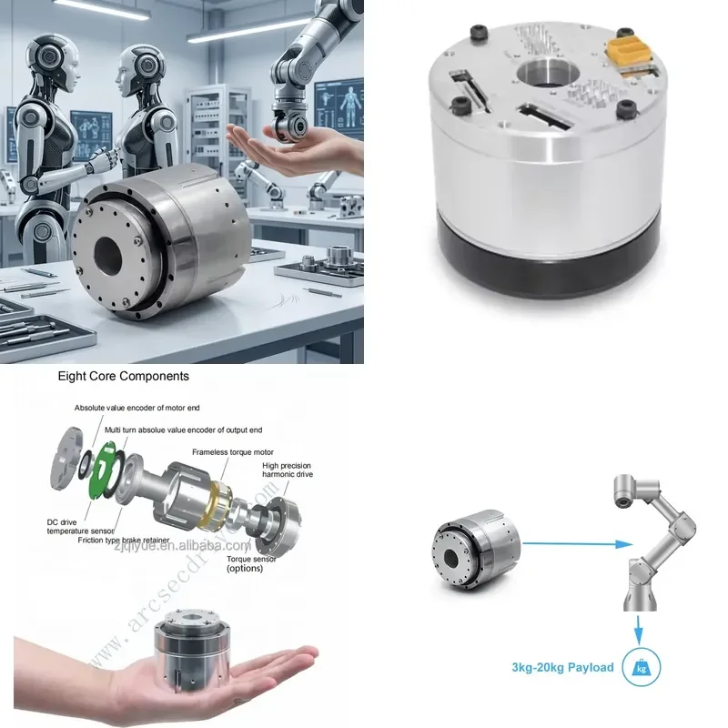 Integrated Joint Actuator High Torque Lightweight Module for Humanoid Joint