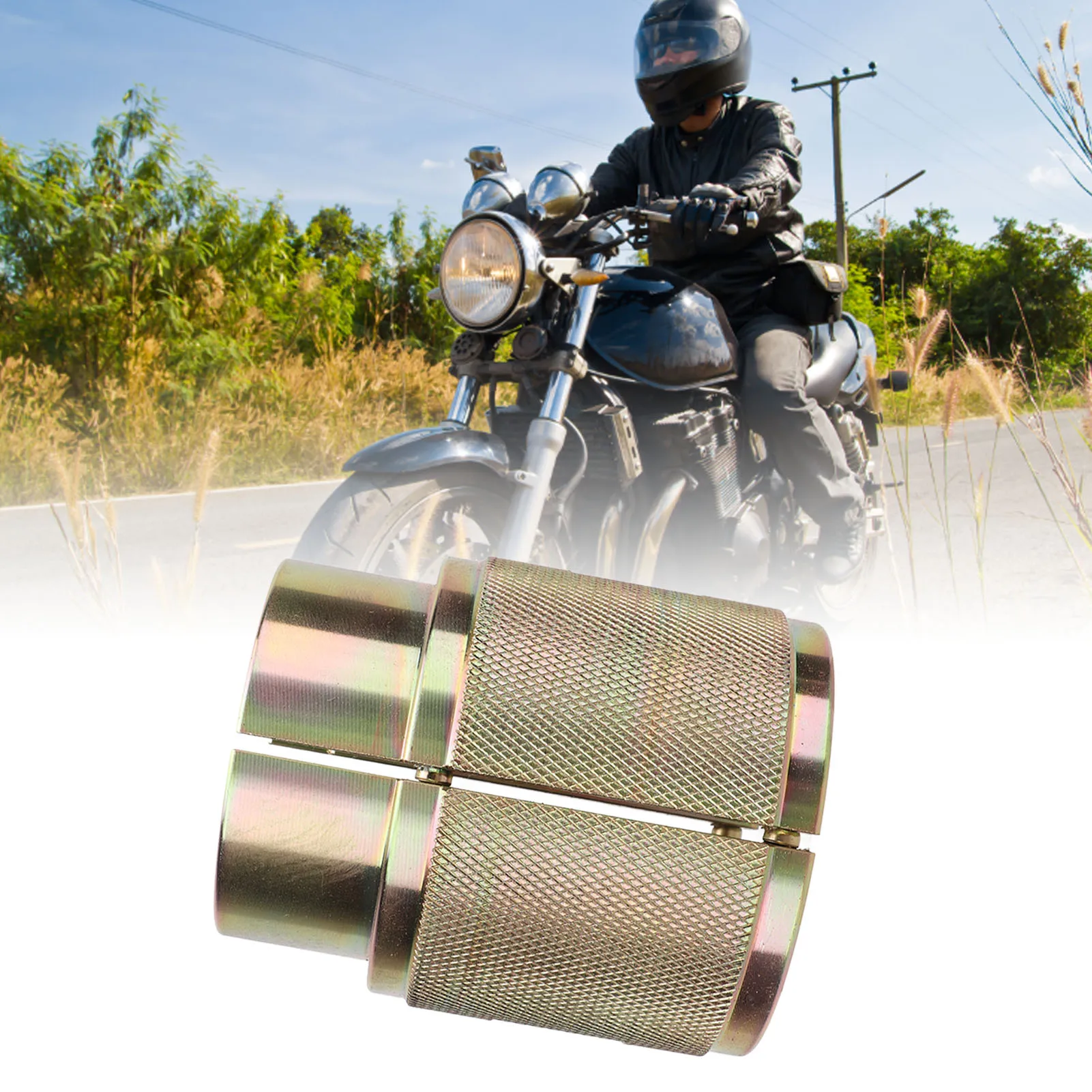 

Motorcycle Fork Driver Tool Split Design Carbon Steel for Traditional Inverted Front Forks Front Fork Oil Driver