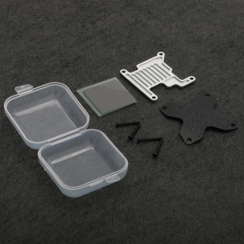 

1Set For DJI O4 Air Unit Heat Dissipation Accessory Lightweight Aluminum Alloy Heat Sink with Thermal Pad DIY Cooling Parts