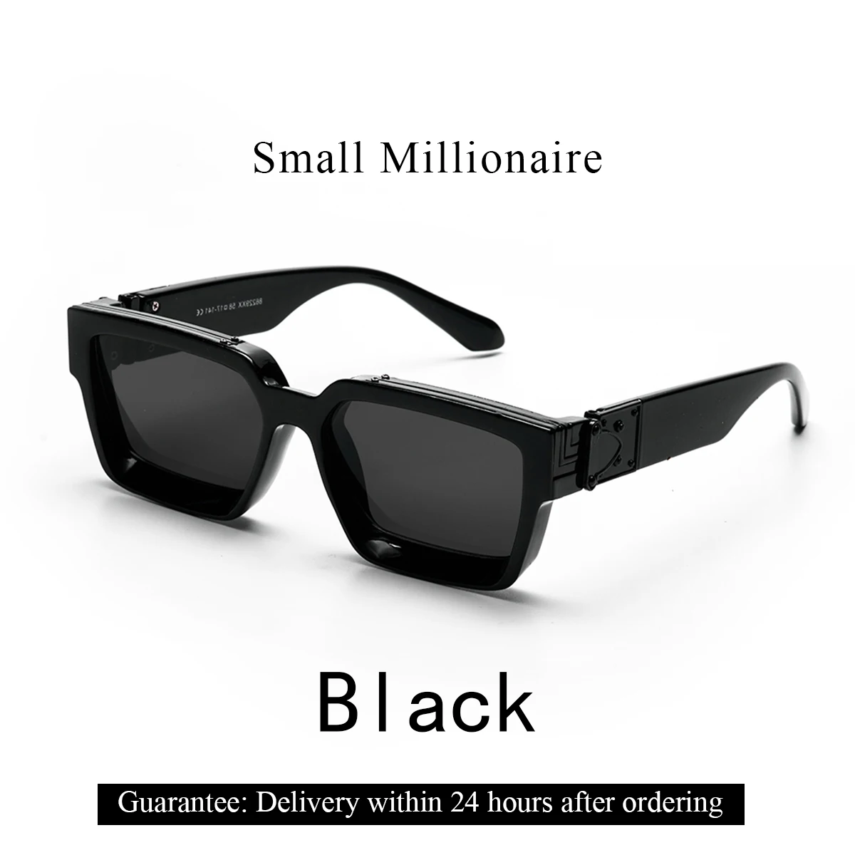 Ruiao Millionaire Sonnenbrille Schwarz 10