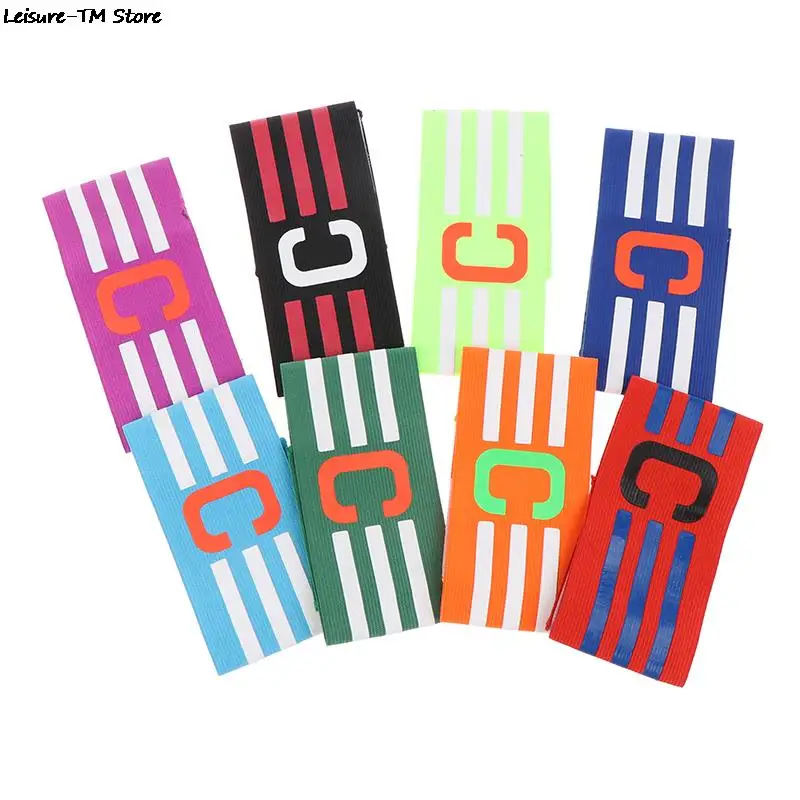 Football Captain Armband Football Team Captain Band Arm Training Soccer Armband For Sports Games Player Tournament