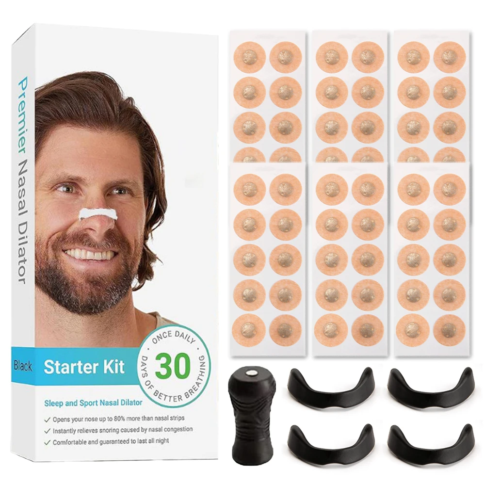

Sport Nasal Dilator Sleep Nasal Breathing Dilators Starter Kit Nose Breathe Strips Magnetic Nasal Strips Reduce Snoring