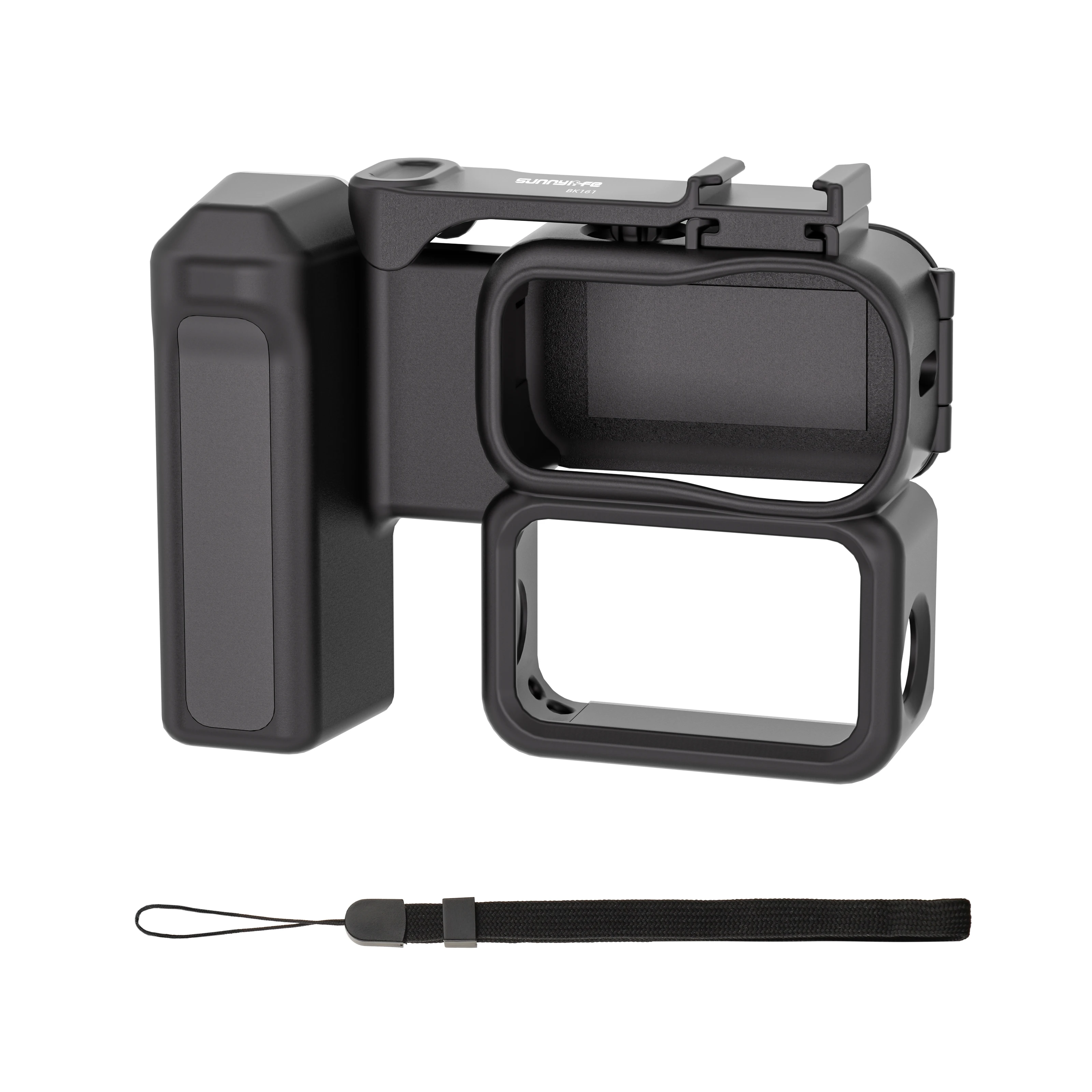 All-in-One Street Photography Grip für DJI Osmo Nano – Tragbarer Aufnahmehalter mit Schnellverschluss und Griffrahmen-Zubehör