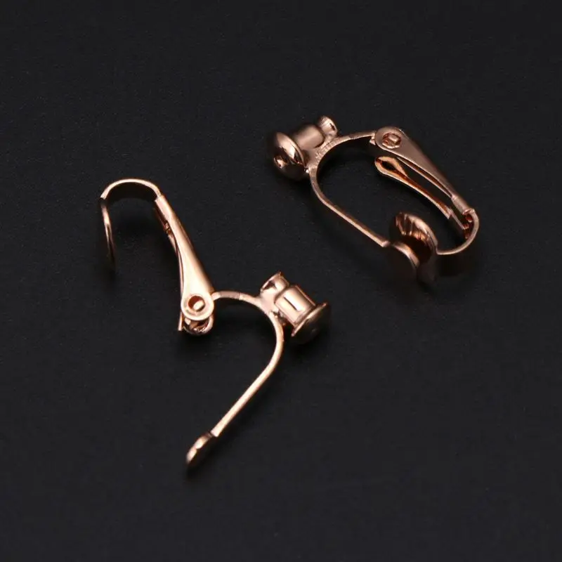 Clip-on Earring Converter with Easy Open  for DIY Earrings Findings  Replacements Converter for Ear