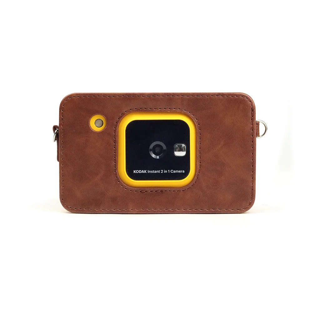 Kodak-インスタントカメラケース,miniショット2,ワイヤレス,調整可能なショルダーストラップ付きの写真