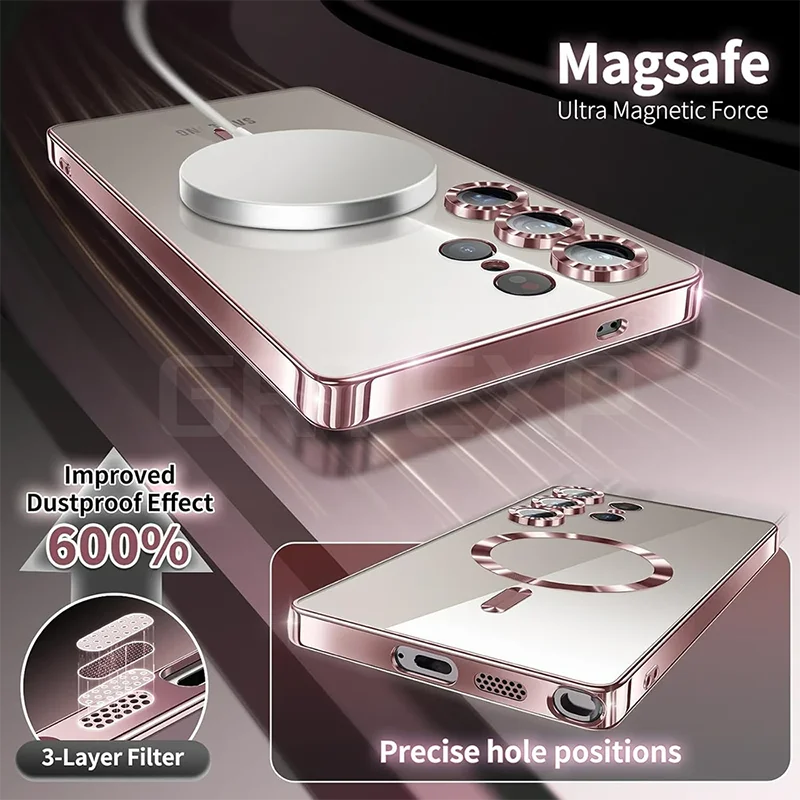 Luxury Magnetic Soft Case For - Luxury Plating Case 评论和价格