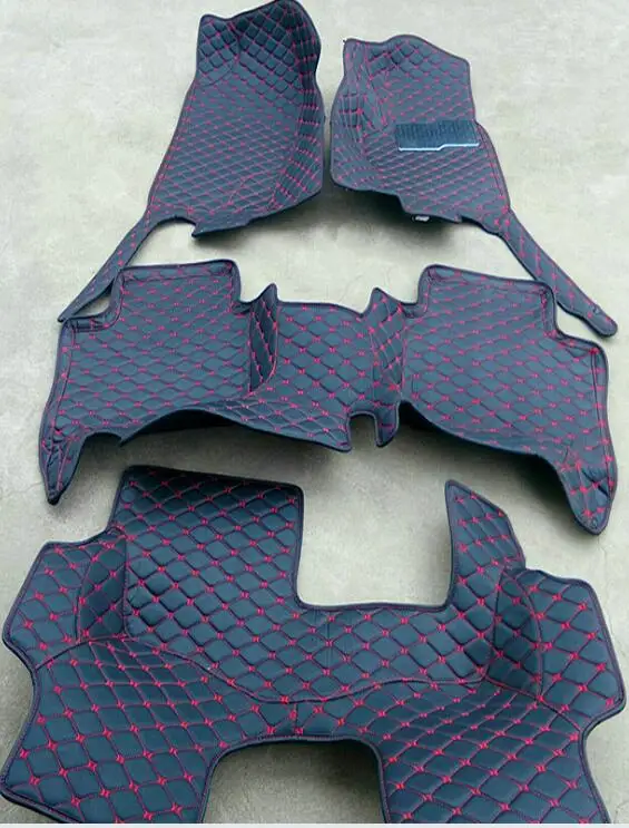 

Специальные автомобильные коврики на заказ для праворульных Nissan Patrol Y62 2024-2011, 7-8 мест, высококачественные водонепроницаемые ковры.