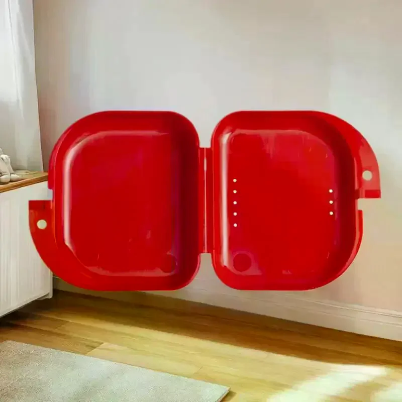 

Футляр для ортодонтического фиксатора; Пластиковая портативная коробка для зубных протезов для старения популярности.