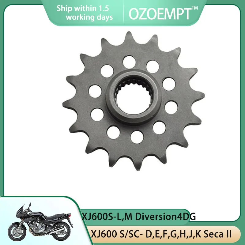 

OZOEMPT 520-16T Motorcycle Front Sprocket Apply to XJ600 S-L,M Diversion4DG 99-00 XJ600 N4KE,4MB 95-03 XJ600 N4KF5 98-00