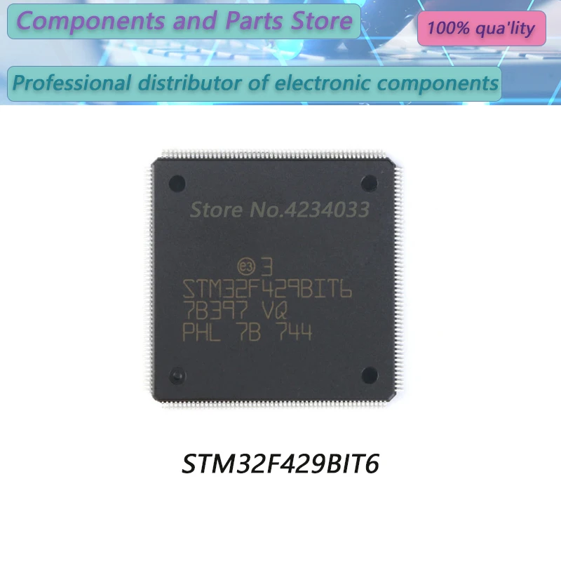 1PCS  STM32F429BIT6 STM32F429B STM32F QFP208  New Original Stock