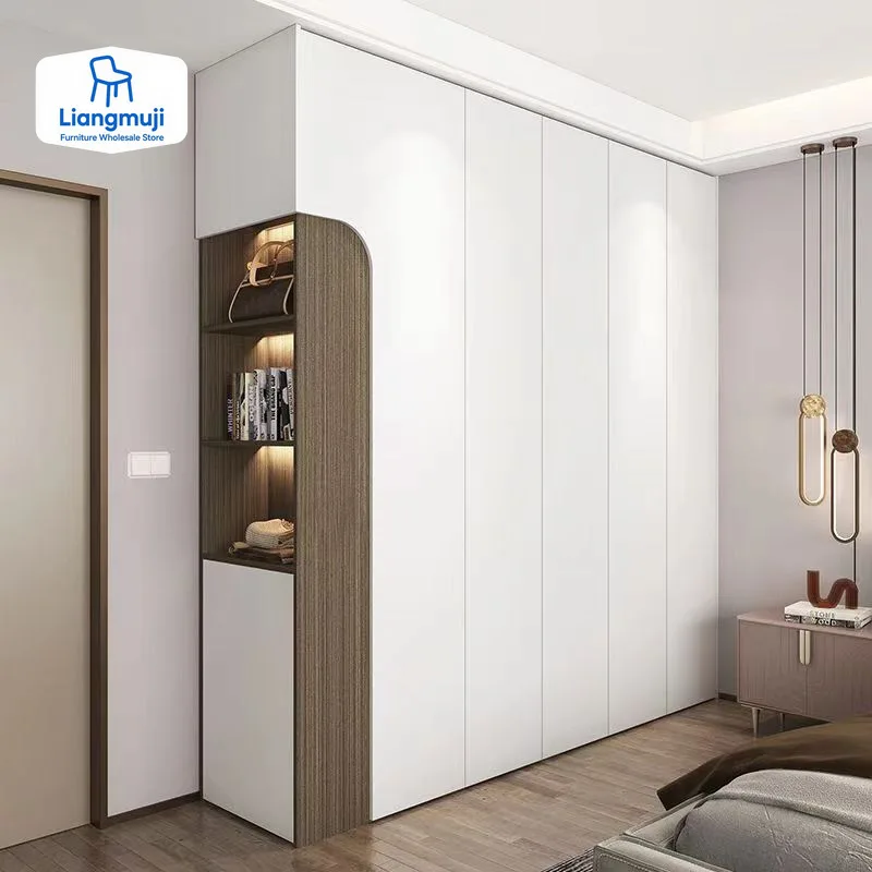 

European Nordic Wardrobe Modern Luxurious Portable Storage Wardrobe Clothes Organizer Armario Para Ropa Bedroom Furniture