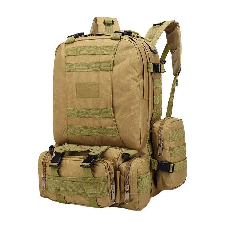 Mochila táctica Impermeable multifuncional Grande Camping caza Mochila bolsa de senderismo